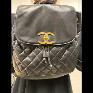 Vintage Chanel backpack